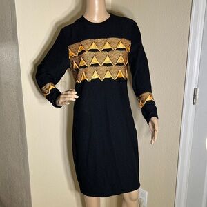Vintage 1980’s Fabrikant knit dress, M
